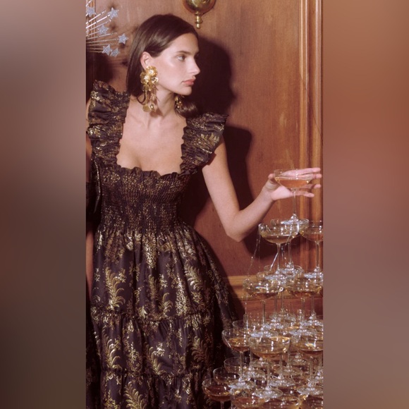 Hill House Moody Bird Ellie Nap Dress- NWT - Picture 3 of 9